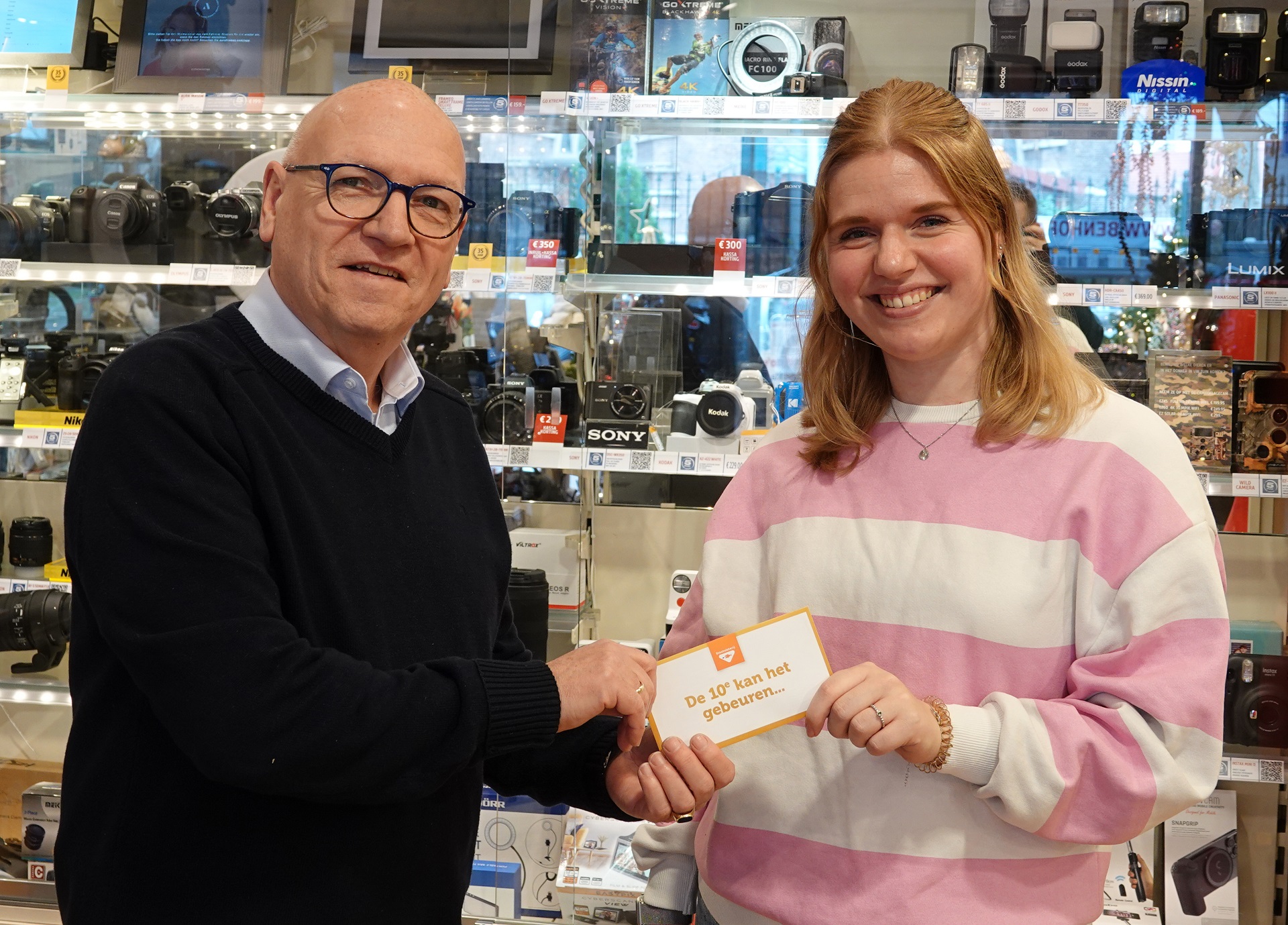 Winnaar staatslot Esmay Aarse